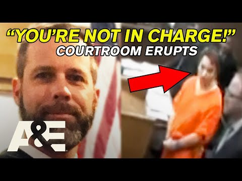 “Go F*** Yourself!” – Defendant Snaps After Judge Denies New Lawyer | Court Cam | A&E