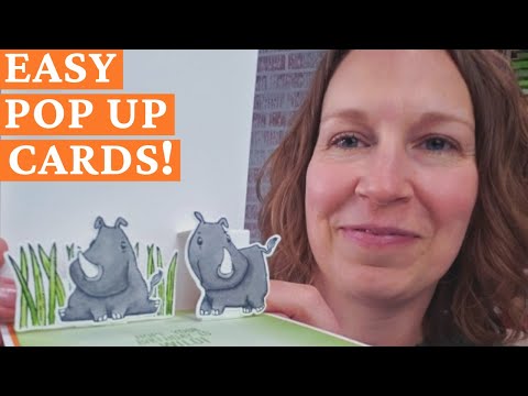 So erstellen Sie *EINFACH* eine Pop-Up-Karte!