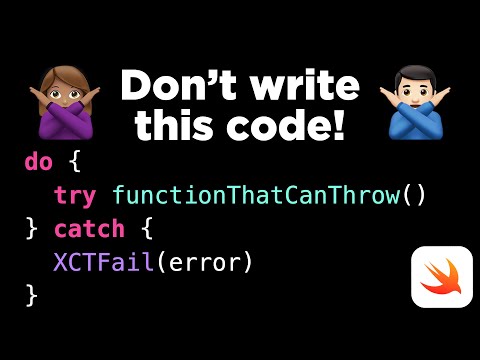 Don't write this code! (make your test throw instead 😌) thumbnail