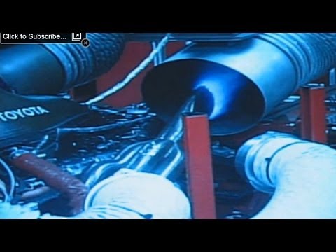 Toyota Formula 1 F1 V10 Engine on Dyno (Spitting Flames at 20,000 RPM!!!)