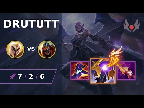 [ drututt ] Kayle MID vs Zed | EUW GRANDMASTER | LOL Season 2023