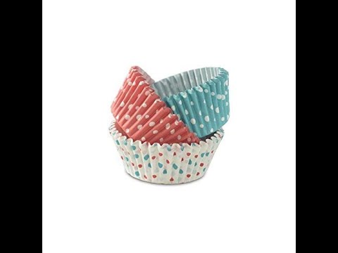 Paper cupcake liners, paper baking cups for muffins, cakes, ...