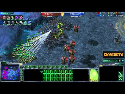 Day[9] Daily #452 P2 - DeMusliM vs NesTea - Mech TvZ