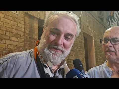 Don Gabbricci dopo la vittoria della Lupa