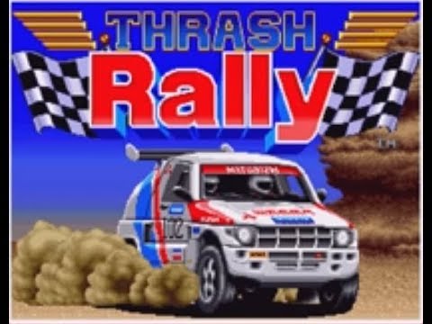 ACA NEOGEO THRASH RALLY (Nintendo Switch) HI SCORE & CARAVAN Mode
