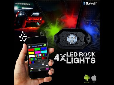 Xprite G1 RGB Rock Lights Open Box
