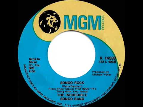 1973 Incredible Bongo Band - Bongo Rock