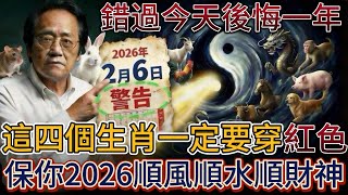 Download lagu 倪海廈警告：2月6號辛亥日必看！4生肖穿紅色，5種人穿綠色，保你2026馬年財源廣進#倪海厦 #養生 #國學 #易經 #開運 #招財 #補財庫 #中醫 #風水 #2026運勢 #生肖運勢 #生肖 mp3
