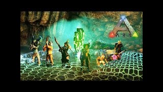 ボス攻略メンバー１０人で洞窟((South East)Lava Cave)攻略！【Ark Survival Evolved】【Season3part52】【公式PVE】