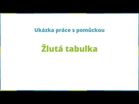 The yellow board | Classroom example