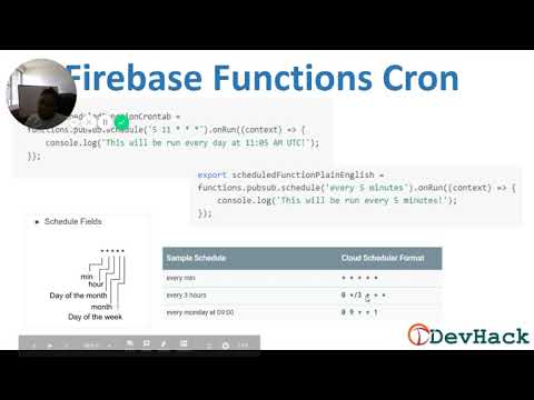 Scheduling Cloud Functions for Firebase - Cron Jobs con Firebase Functions