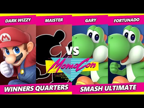 MomoCon 2022 Winners Quarters - Dark Wizzy & Maister Vs. Gary & Fortunato - SSBU Ultimate Tournament