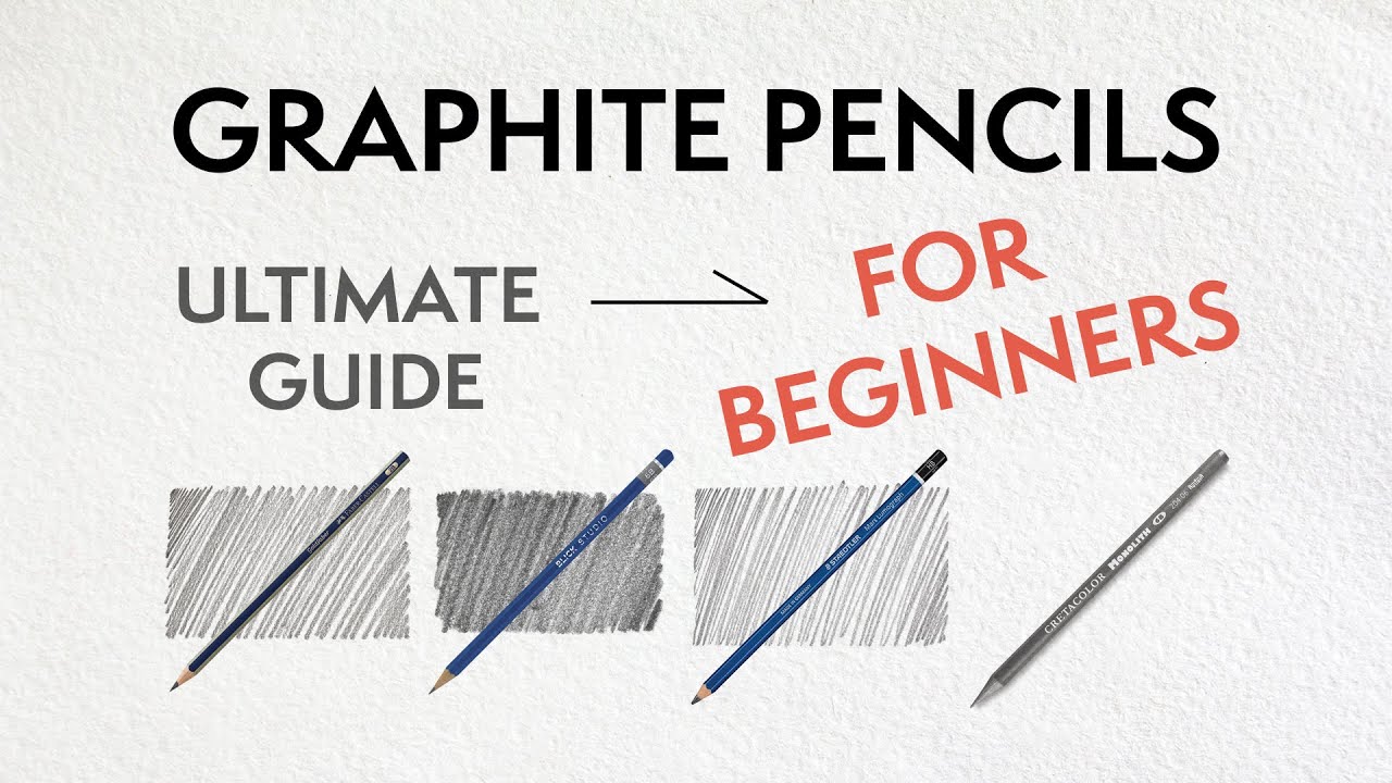 The Ultimate Beginner's Guide to Graphite Pencils!