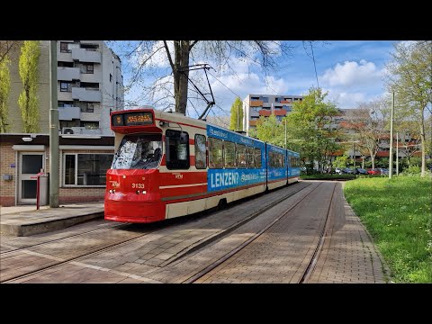 HTM tramlijn 6 Den Haag Leyenburg - Leidschendam Noord v.v. | BN GTL8 3133 LensOnline.nl | 2023