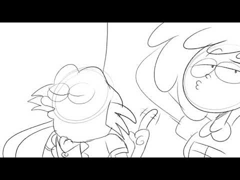 Anne learns how to drive with a PRNDL (Amphibia animatic)