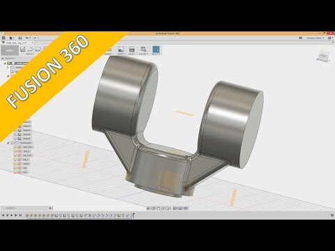 Multi Body Housing Part 1 Exterior Autodesk Fusion 360 Training Methods