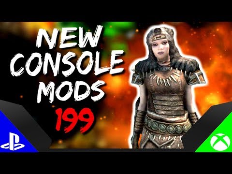 Skyrim Special Edition: ▶️5 BRAND NEW CONSOLE MODS◀️ #199 (PS4/XB1/PC)