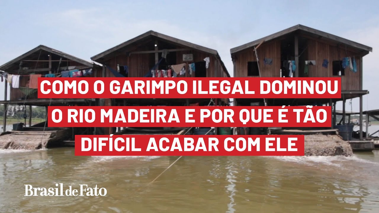 Como o garimpo ilegal dominou o rio Madeira e por que é tão difícil acabar com ele