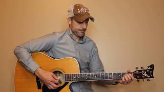 Night Riders Lament - Garth Brooks - Guitar Lesson | Tutorial