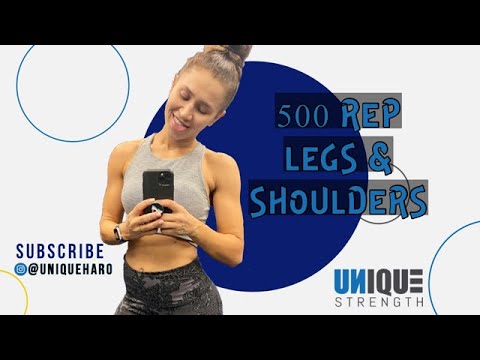 500 REP LEGS & SHOULDERS WORKOUT