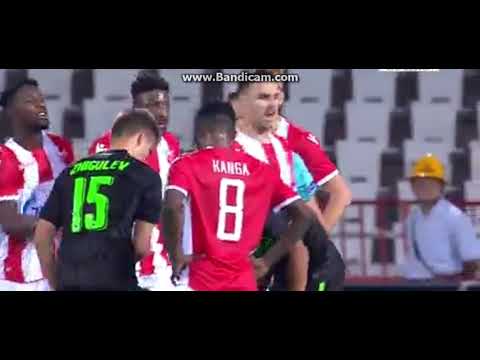 Црвена Звезда - Краснодар 2:1 Обзор матча 24.08.2017