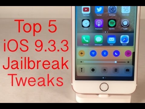 Top 5 iOS 9.3.3 Cydia Tweaks - August 2016