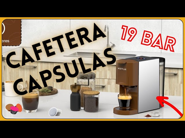 Vídeo relacionado con 19 Bar Expreso 4 en 1 Cafetera de Capsulas para Dolce Gusto/Nespresso Original/Ground/ESE Pods(44mm) AC-513K
