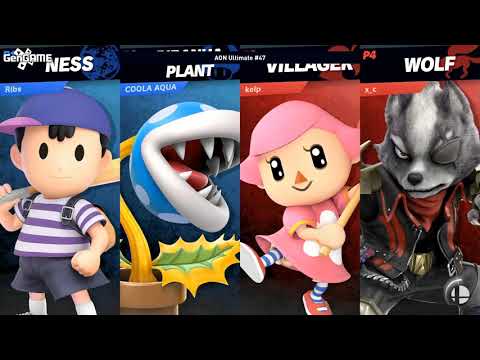 AON Ultimate 47 - Vinnie & Ribs Vs Steele & Chompy Winners Round 1 - Smash Ultimate