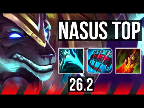 NASUS vs DARIUS (TOP) | 48K damage | NA Master | 26.2