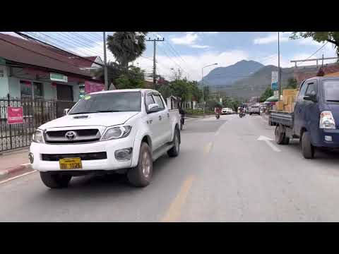 Passeio pela cidade de Luangprabang