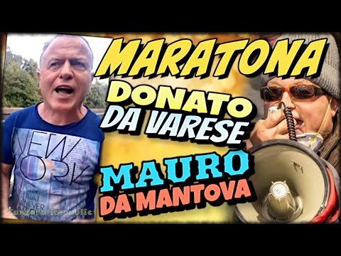 Maratona Donato da Varese e Mauro da Mantova 24/7 in live streaming a ciclo continuo