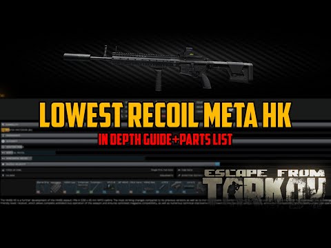 LOWEST RECOIL HK416A5 BUILD AS OF 12.9- Escape from Tarkov Meta Hk Build
