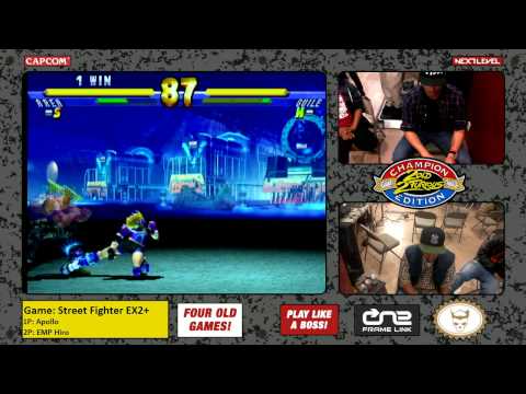 Street Fighter EX2+ @ 2 Old 2 Furious: CE Part 11 - Top 3 Matches