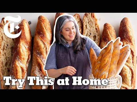 Wunderschöne Baguettes backen mit Claire Saffitz | Rezept zum Nachkochen | NYT Cooking