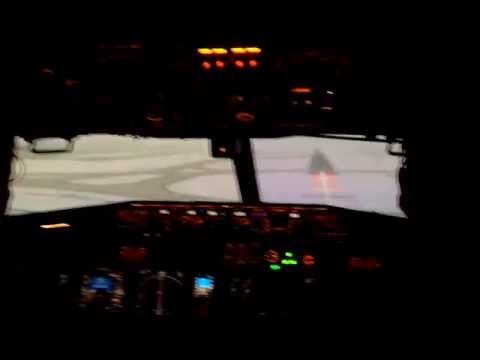 APPROACH IN SEVERE TURBULENCE