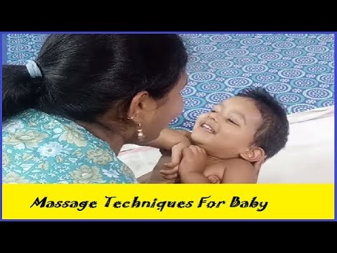 How to do Infant Massage ll Massage techniques