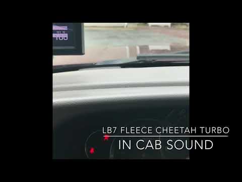 LB7 Fleece Cheetah 63mm Turbo in Cab Sound
