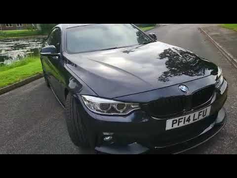 BMW 4 SERIES 420D XDRIVE M SPORT Black Auto Diesel, 2014