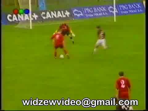 Widzew Łódź - Polonia Warszawa 4-1 1998