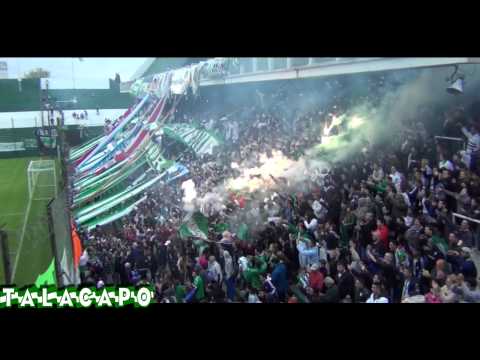 "Banderazo Previo al Clasico 13/09/2014" Barra: La Banda del Sur • Club: Banfield