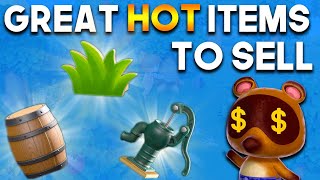 Animal Crossing Great Hot Items to Sell  - Animal Crossing New Horizons