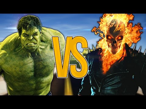 Призрачный Гонщик VS Халк | СУПЕР РЭП БИТВА | GHOST RIDER Против HULK 13