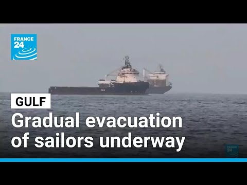 Evacuation of sailors stuck in Gulf likely to take weeks