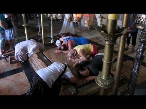 Click to Watch the Burial slab of Jesus Christ uncovered for first time in five centuries video