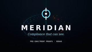 Meridian — Pre-enactment Proofs for Verified Assets on Cleanverse (RWA Track · Monad)