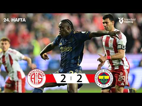 Antalyaspor (2-2) Fenerbahçe - Highlights/Özet | Trendyol Süper Lig - 2025/26