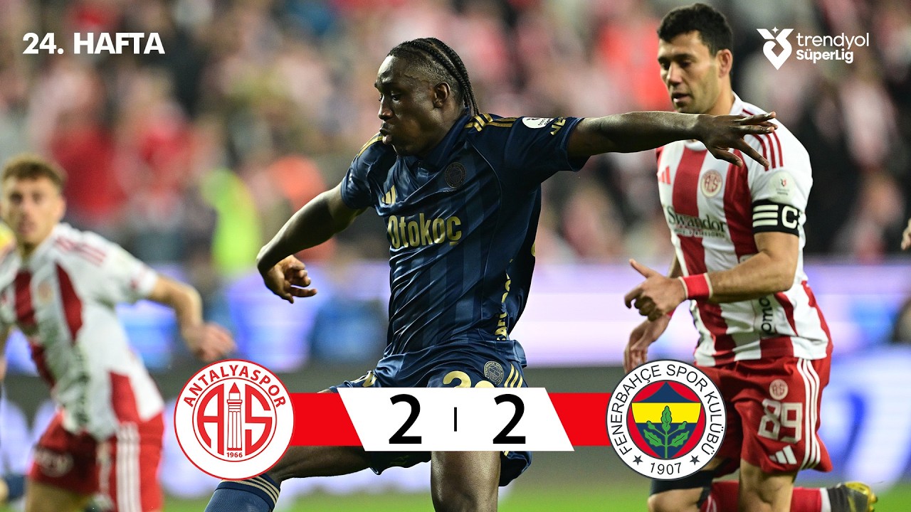 Antalyaspor vs Fenerbahçe Highlights
