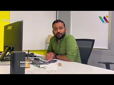 Madhan video testimonial