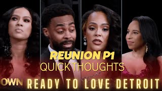 READY TO LOVE DETROIT REUNION | LAUREN & NICOLE PACK IT IN & VINCE IS A LIAR BUT WE KNEW THAT