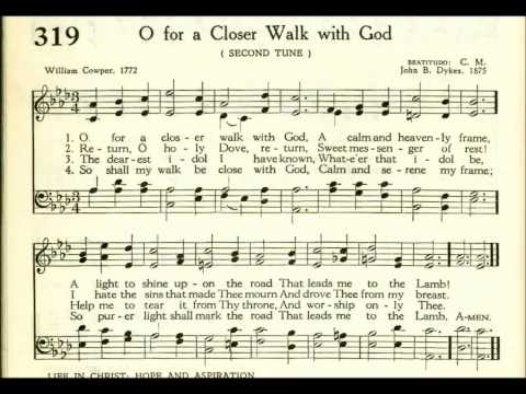 download lagu mp3 mp4 O For A Closer Walk With God Sheet Music, download lagu O For A Closer Walk With God Sheet Music gratis, unduh video klip O For A Closer Walk With God Sheet Music